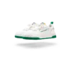 Court hvit og grønn sneaker for kvinner
