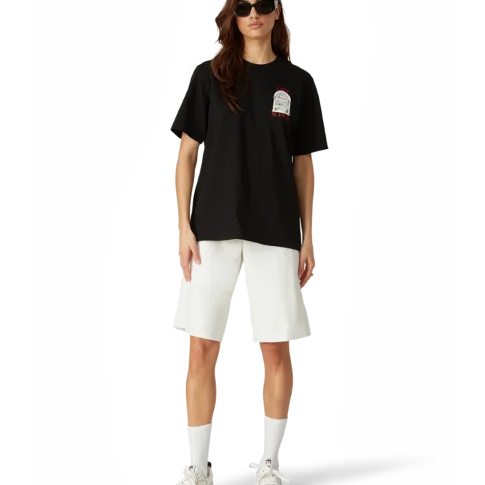 Court hvite og flerfargede sneakers for kvinner