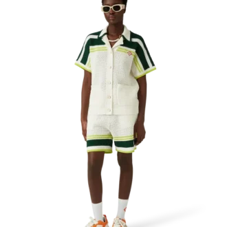 Court-sneakers for menn i oransje og hvitt