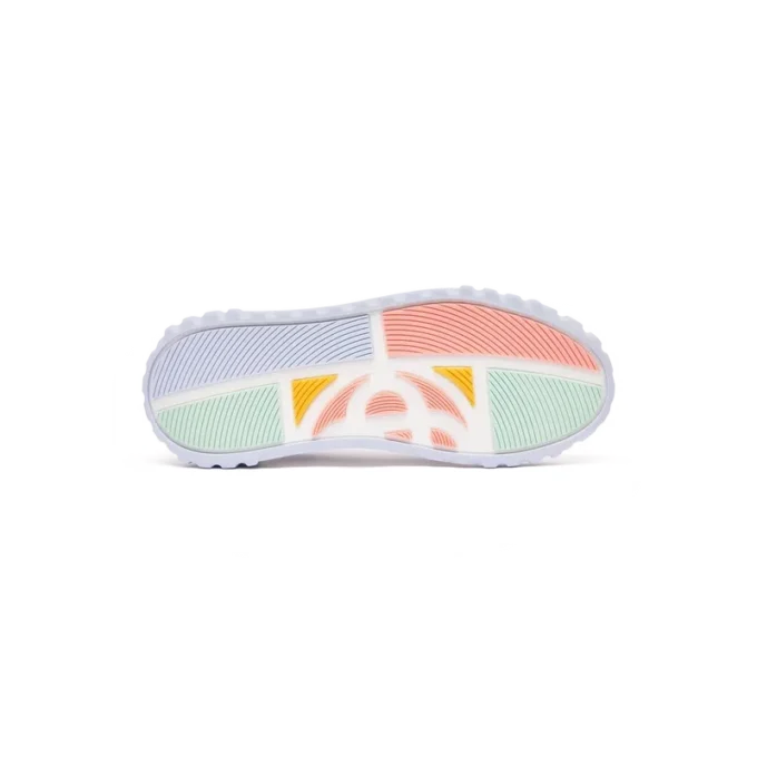 Court White & Powder Blue-jentesko