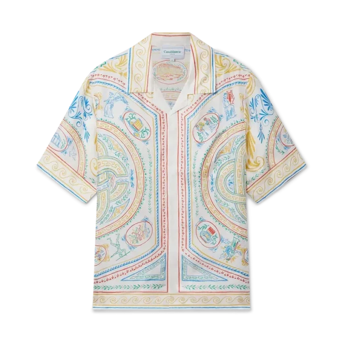 Crayon Vase silke-skjorte