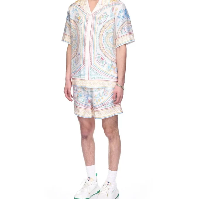 Crayon Vase silke-skjorte