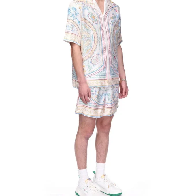 Crayon Vase silke-skjorte