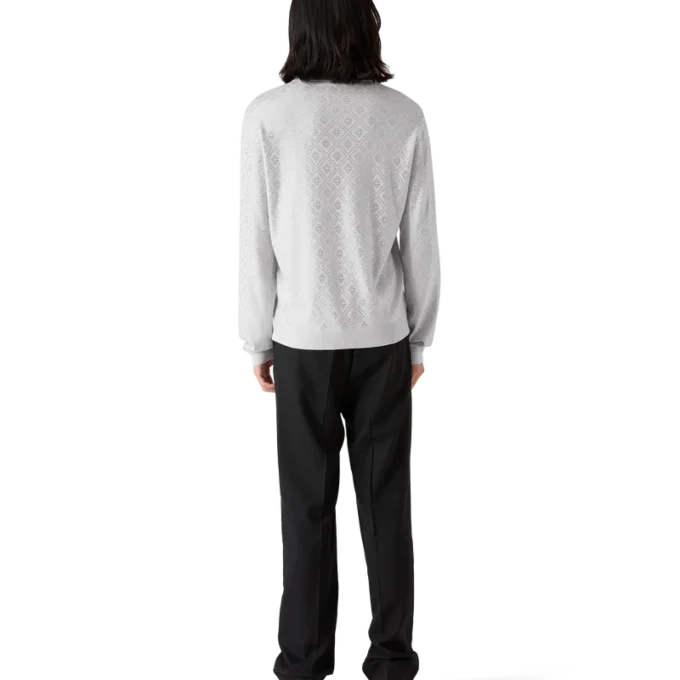 Crystal Monogram strikket pique-skjorte