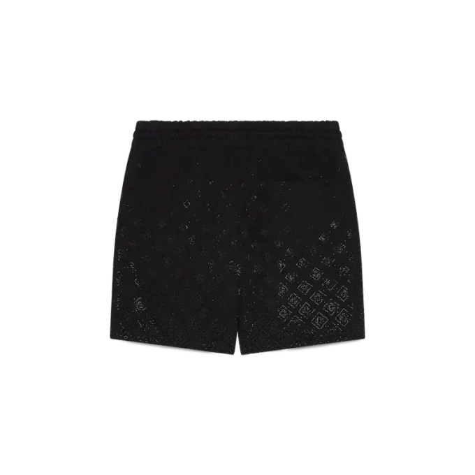 Crystal Monogram-sweatshorts