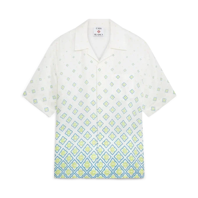 Degrade Monogram kortærmet linskjorte