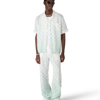 Degrade Monogram kortærmet linskjorte