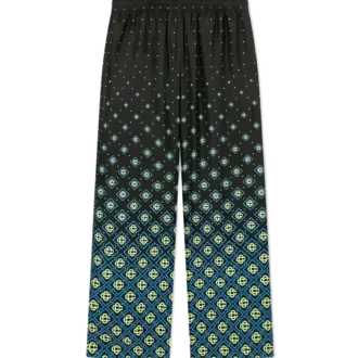 Degrade Monogram silke bukser