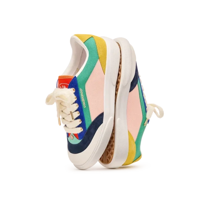 Del Mar flerfarget sneaker for kvinner