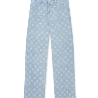 Denim Monogram Relaxed Fit-jeans