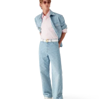Denim Monogram Relaxed Fit-jeans