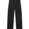 Denim Monogram Straight Leg Jeans