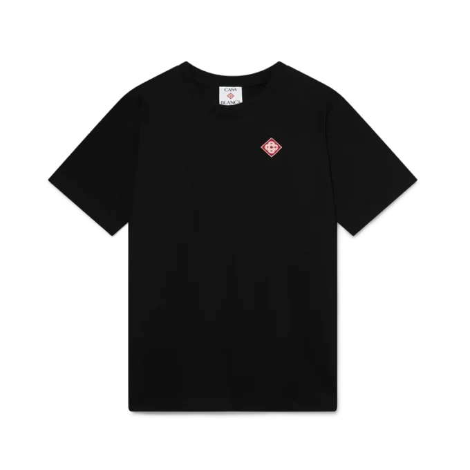 Diamantlogo-T-skjorte med korte ermer Diamantlogo-T-skjorte med korte ermer