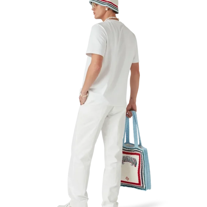 Diamantlogo-T-skjorte med korte ermer