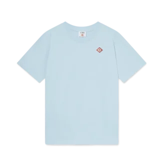 Diamantlogo-T-skjorte med korte shorts