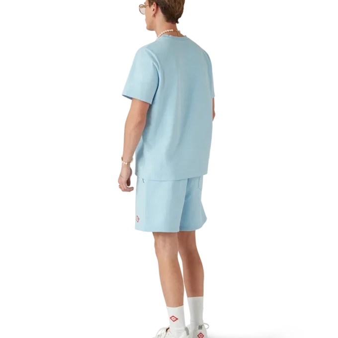 Diamantlogo-T-skjorte med korte shorts