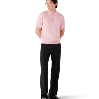 Dobbeltsidig kortærmet poloskjorte