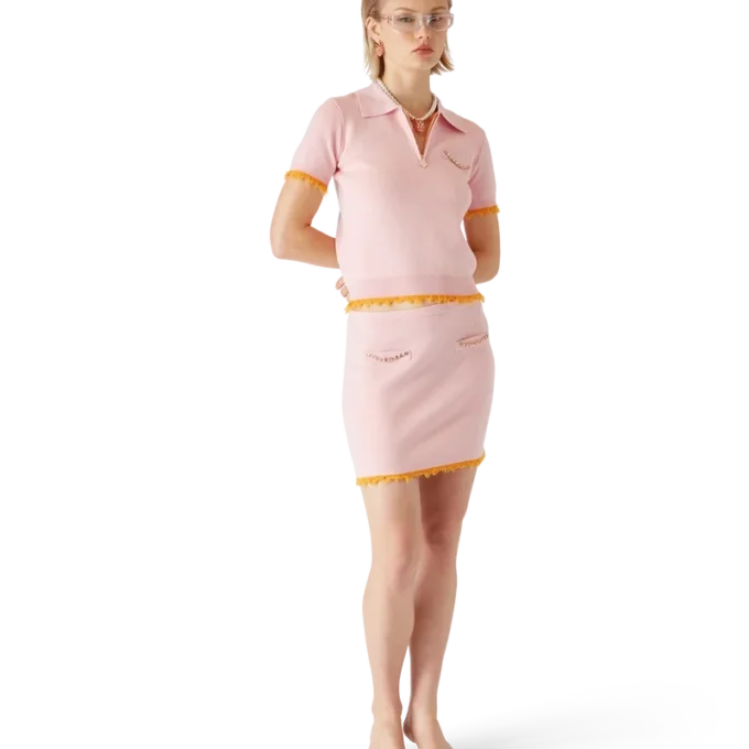 Dobbeltsidig merinoskjørt