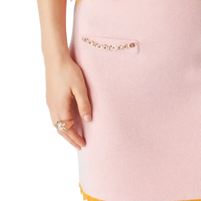 Dobbeltsidig merinoskjørt