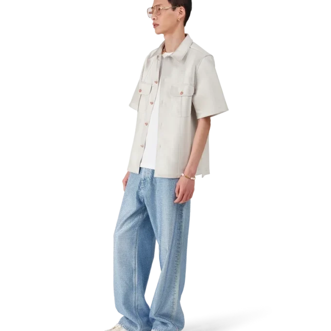 Duchesse-satinskjorte