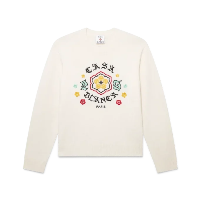 Emblem Merino Knit Crew Neck