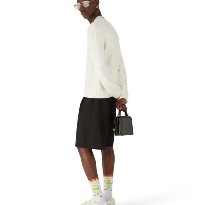 Emblem Merino Knit Crew Neck