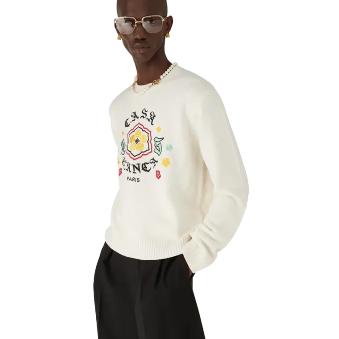 Emblem Merino Knit Crew Neck