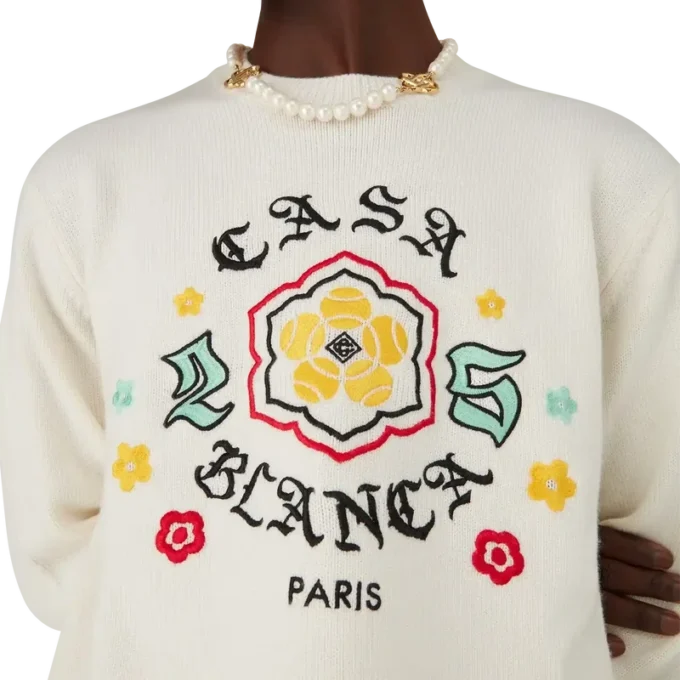 Emblem Merino Knit Crew Neck