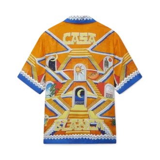 Escalier Infini silke-skjorte