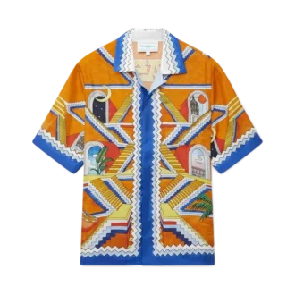 Escalier Infini silke-skjorte