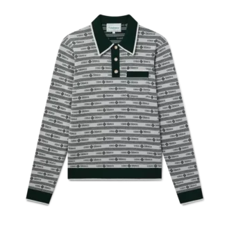 Evergreen Logo-pique-skjorte