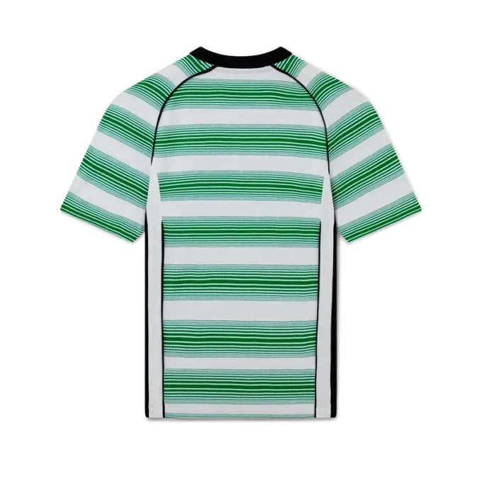 Fotball-T-skjorte med paneler i gradientstriper