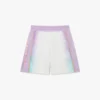 Fotballshorts i mesh med glassgradient