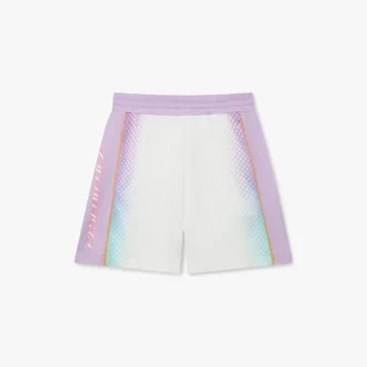 Fotballshorts i mesh med glassgradient