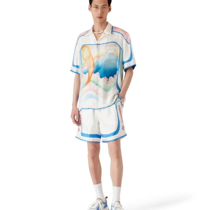 Fuji Dream silke-Shorts