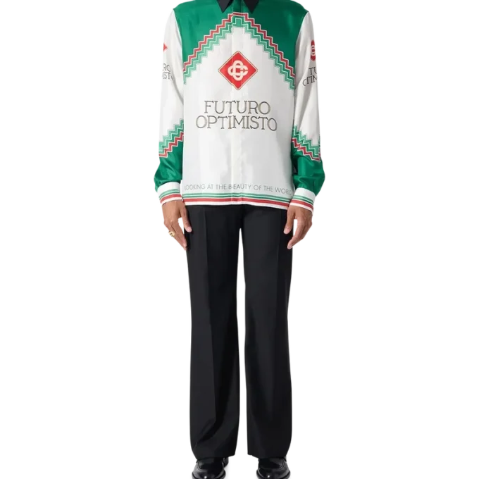Futuro Optimisto silkeskjorte