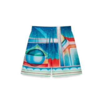 Galaxy Court silke-Shorts