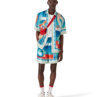 Galaxy Court silke-Shorts