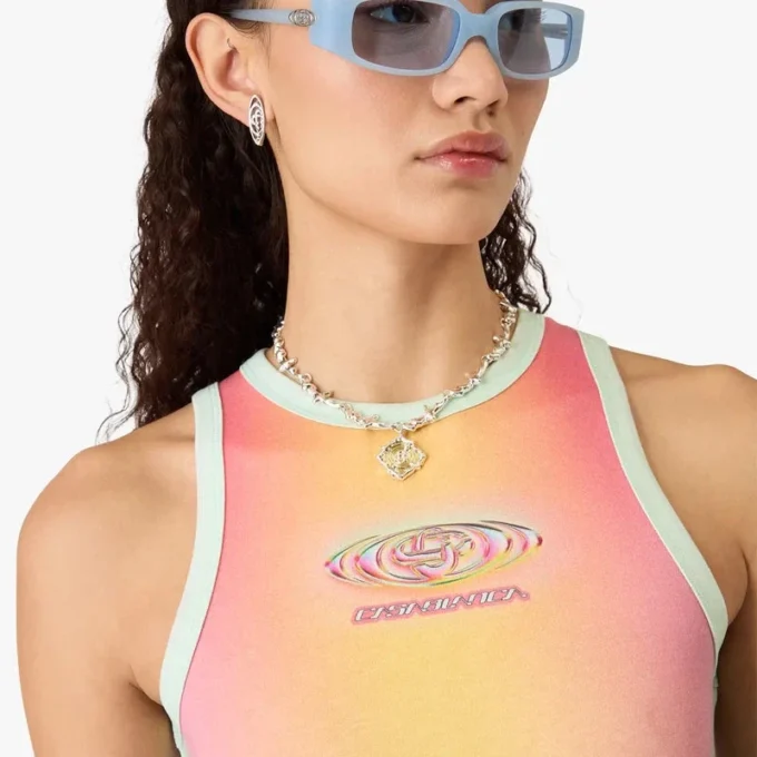 Glass Gradient Maxi Tank Kjole