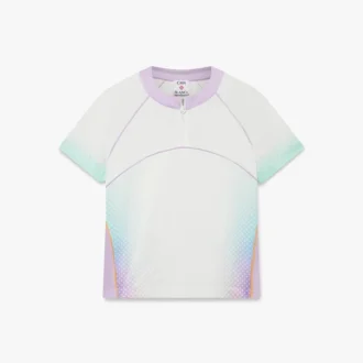 Glassgradient fotballtrøye med korte shorts