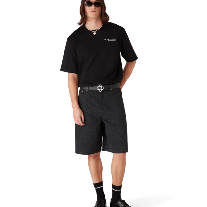 Glitch Orchid Oversized Short Sleeve T-skjorte