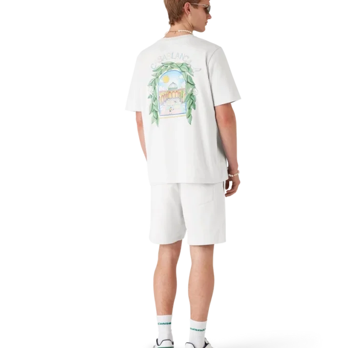 Grå L’arche-sweatshorts