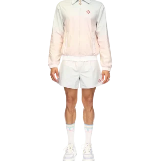 Gradient Laser Detail Track Jacket