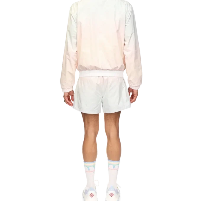 Gradient Laser Detail Track Jacket