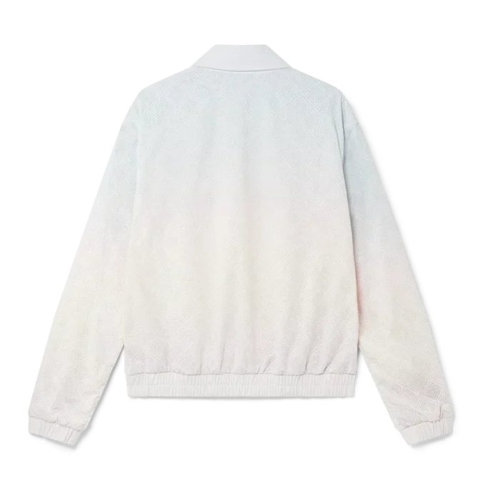 Gradient Laser Detail Track Jacket
