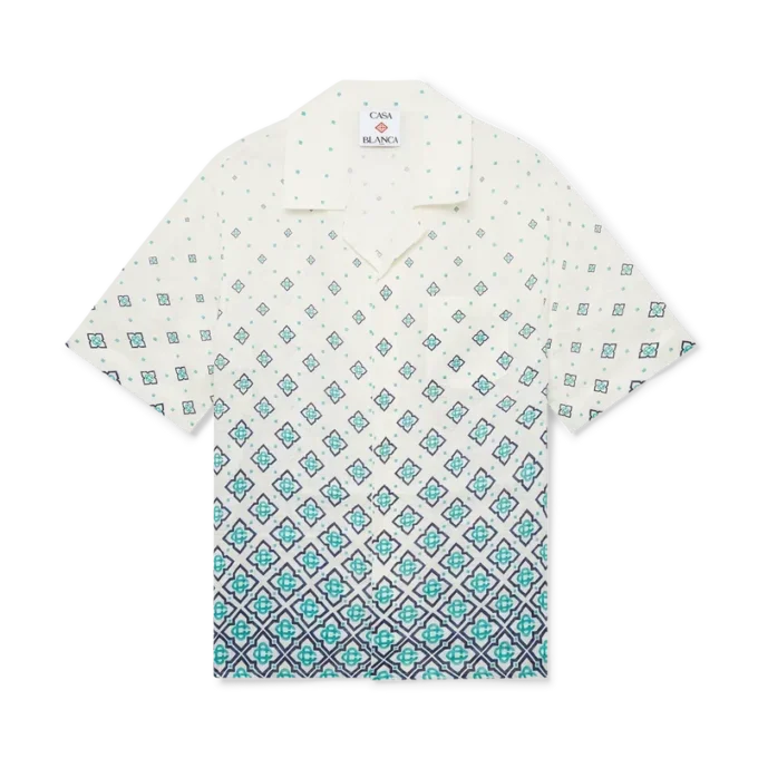 Gradient Monogram-linne-skjorte