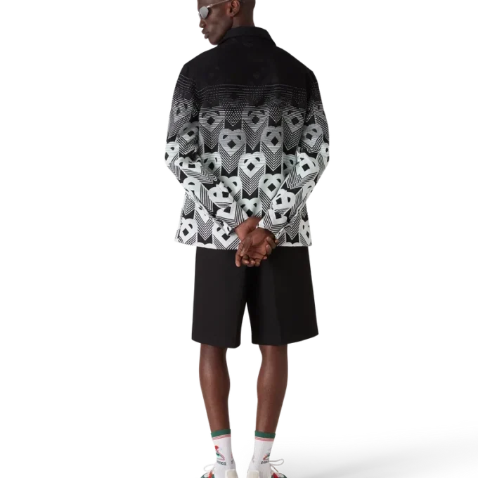 Gradient Monogram Shacket