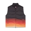 Gradient Nylon Puffer Gilet