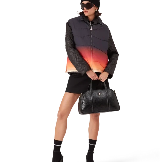 Gradient Nylon Puffer Gilet