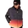 Gradient Nylon Puffer Gilet